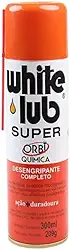 6 White Lub Super Lubrificante Desengripante Spray 300ml