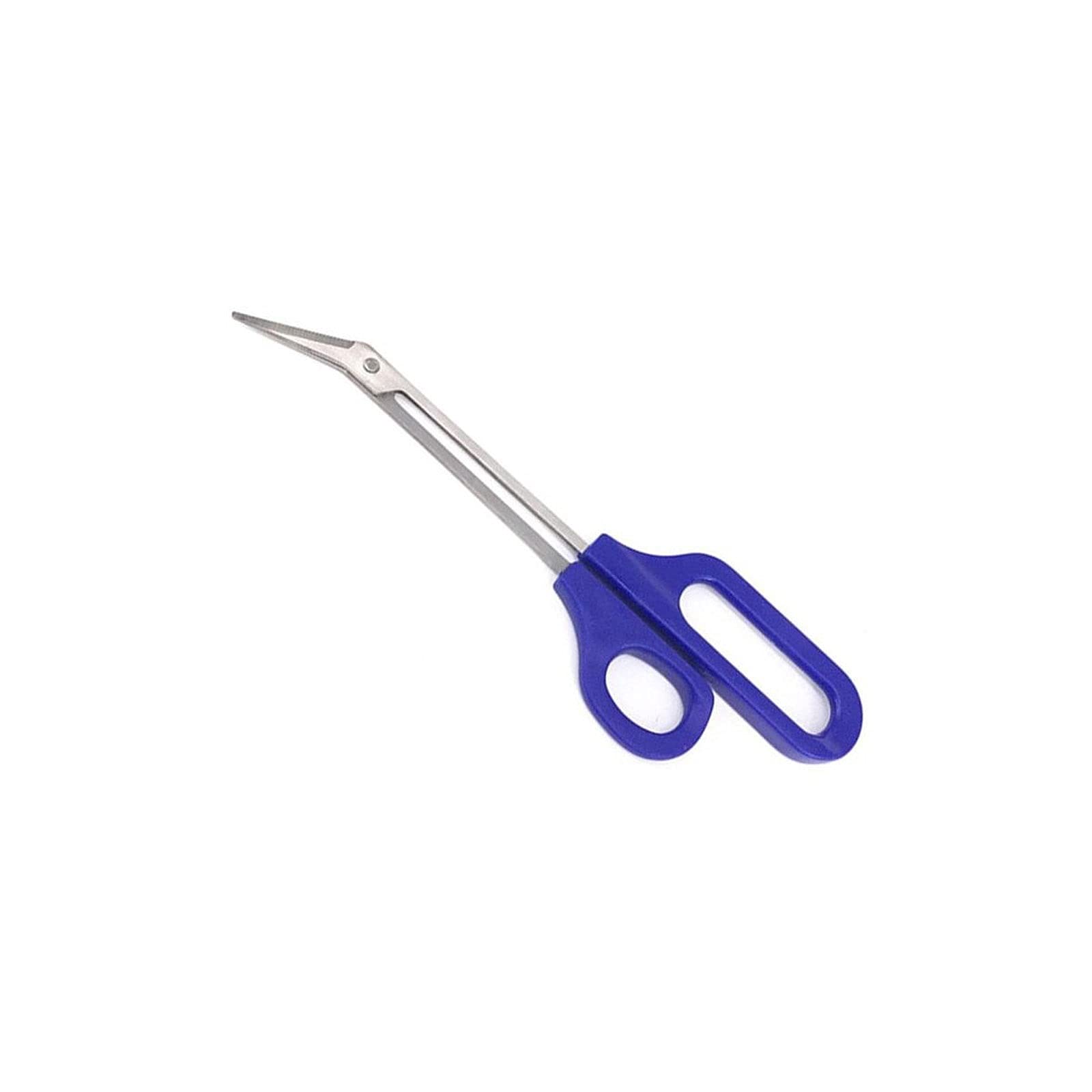 INGVY Toenail Clippers 1pc Long Handled Toenail Scissors Long Handled Toe Nail Clippers Angled Cuticle Scissor Nipper Trimmer Cutter Nail Art