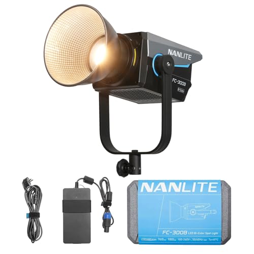 Amazon | NANLITE FC-300B 撮影用ライト 高出力350W 色温度2700