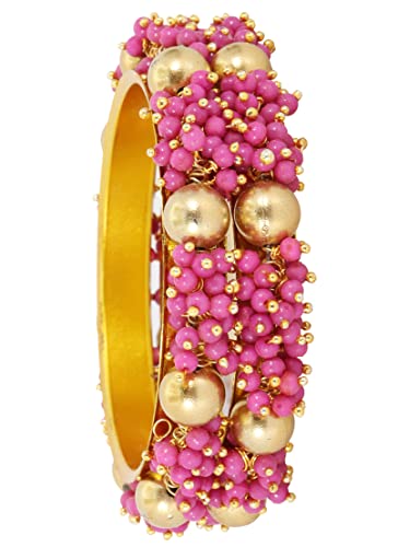 Image of NMII Metal and Zircon Studded Kadaa set for Women /Girls