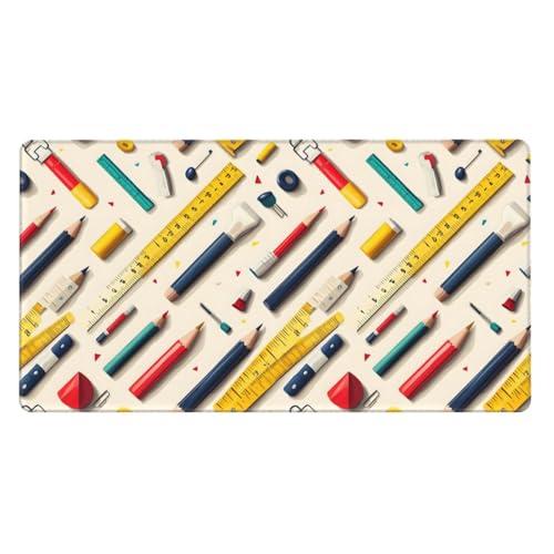 Tapis de souris de jeu bords cousus et base antidérapante en caoutchouc