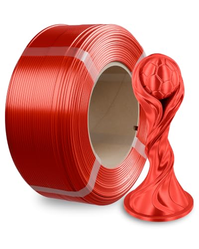 Image of Polymaker Panchroma Silk PLA Filament Refill 1.75mm 1kg, Red