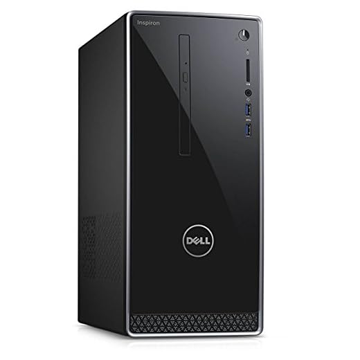 Dell i3668-3106BLK-PUS Inspiron, (7th Generation Core i3 (up to 3.90 GHz), 8GB, 1TB HDD), Intel HD Graphics 630, Black with Silver Trim
