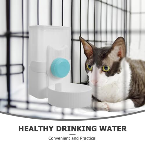 Dispensador de agua automático para mascotas OHPHCALL de 1000ml de plástico para colgar en jaula 4