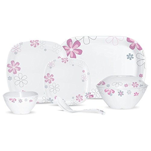 Buy Milton Square Melamine Dinner Set, 31,Pieces,(ECMLMFMW0051