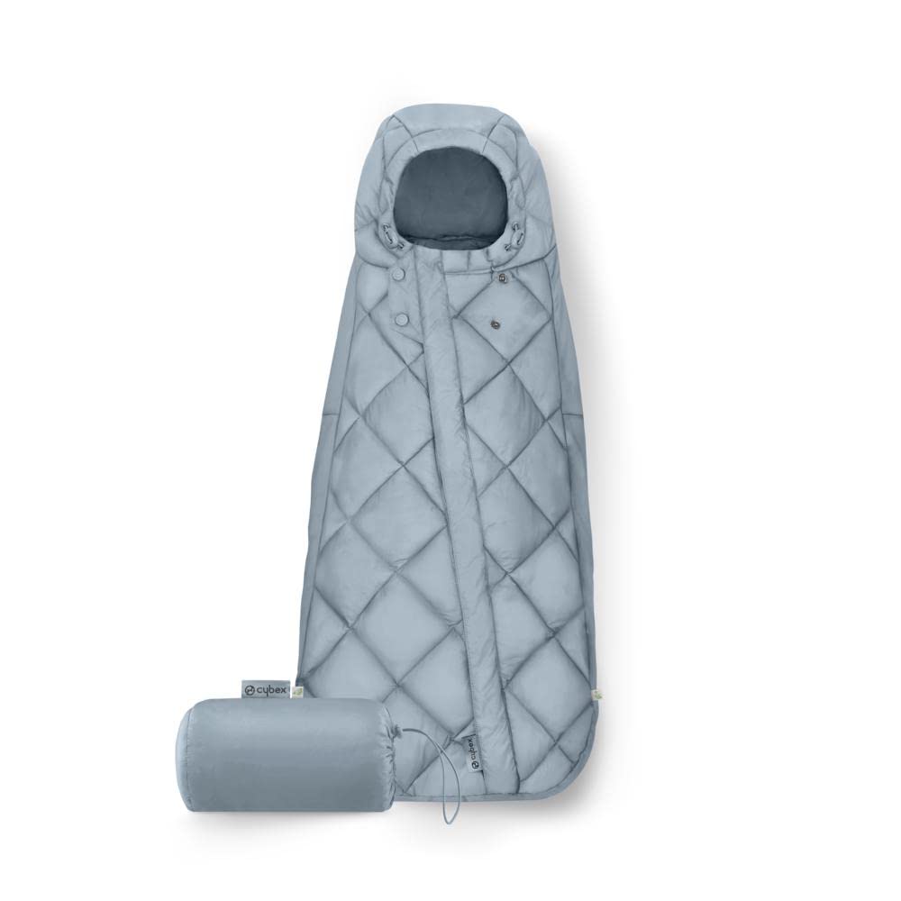 CYBEX Gold Śpiworek Snøgga Mini 2, Do fotelików dla dzieci, Od urodzenia do ok. 24 miesięcy, TOG 4, Sky Blue (Niebieski)