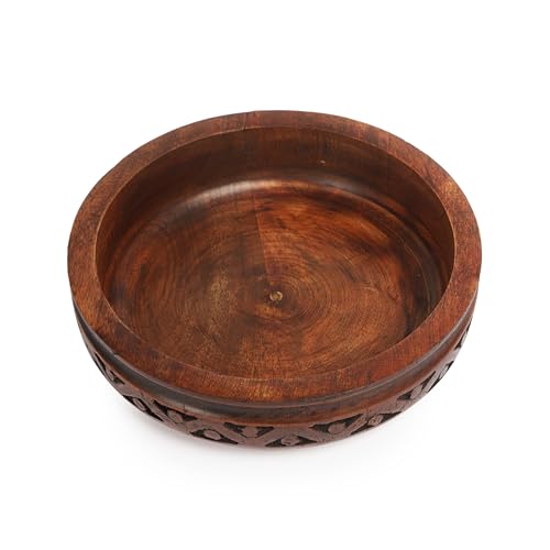 Wooden-Round-Flair-Serving-Bowl-Decorative-Tray-for-Nuts-Candy-Fruit-Snacks-Salsa-Dessert-Platter-Kitchen-Dining-Home-Decor Wooden Round Flair Serving Bowl Decorative Tray for Nuts Candy Fruit Snacks Salsa Dessert Platter Kitchen Dining Home Decor