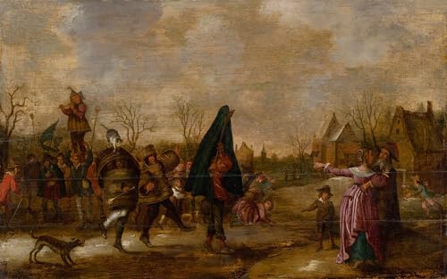 Cuadro Sfilata di Carnevale en lienzo de alta calidad de 60x90cm para decoración elegante