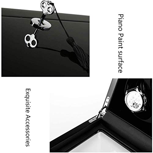 H.JPT Solid Wood Automatic Rotating Watch Winder?5 Mode and Quiet Japanese Motor, Watch Storage Box Watch Winder Box