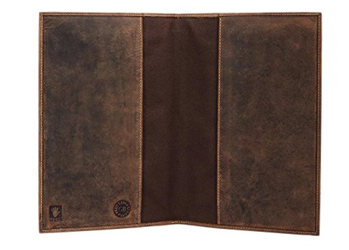 Greenburry - Custodia a libro in pelle, formato