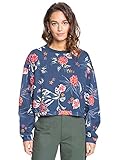 Diseño crop Roxy Off To The Beach - Sudadera - Mujer - M - Azul