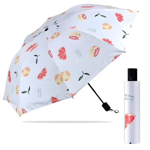 Image of Kraptick Printed Travel Umbrella for Rain, UV, Wind Proof, Water-Proof Umbrella for Men /Women /Boys /Girls /Kids (UMBR-02)