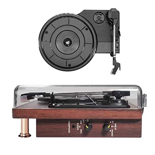 HYMONA Tourne Disque Vinyle,Platine Vinyle Bluetooth’s,Tourne-Disque Gramophone à l’ancienne avec Haut-parleurs intégrés… - Les Beatles, Paul McCartney, John Lennon, RIngo Starr, George Harrison HYMONA Tourne Disque Vinyle,Platine Vinyle Bluetooth's,Tourne-Disque Gramophone à l'ancienne avec Haut-parleurs intégrés… – Image 3