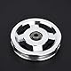 Fitness-Riemenscheibe Rad, Universal Aluminiumlegierung Lager Riemenscheibe Rad Gym Durchmesser 90mm & 115mm für Training Krafttraining Zubehör(Diameter115mm)