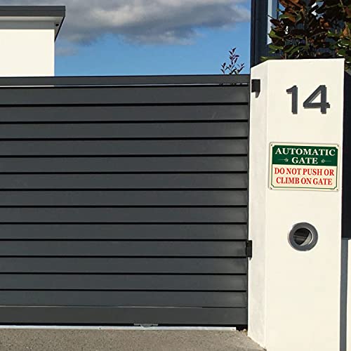 Panneau de sécurité aluminium évite dommages portail électronique