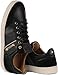 Pantofola d'Oro Vicenza Uomo Low Men's Lace Up Suede Leather Trainers (Black Gold, US 7)