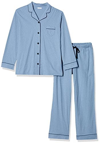 [ウンナナクール] ワンピースパジャマ 綿天竺プチドット