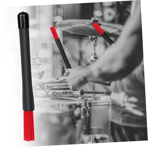 Baqueta para Percusión Color Rojo con Punta de Nailon miniatura 7