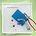 Stained Glass Cutting Mat with Tray, Great for Scoring and Cutting Glass, Catching Glass Shards in Grids, Removable Double-layer Design, Easy to Clean, Stained Glass Cutting Tools Supplies(12''x12'')