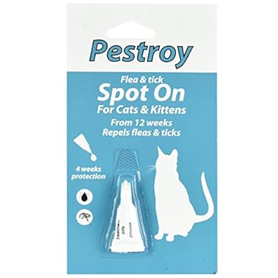 Pestroy Flea & Tick Cats & Kittens 4 Week Treatment