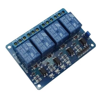 Amazon.com: 2pcs 5V 4-Channel Relay Module Shield for Arduino ARM PIC ...