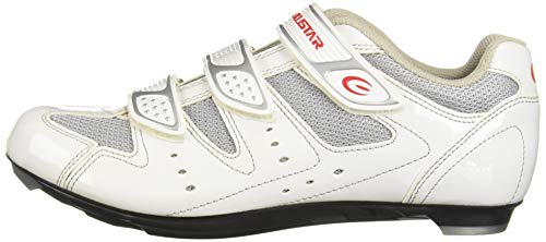 Exustar E-Sr442 Road Shoe, White, Size 44 #TOP5