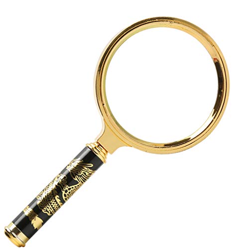 Loupe de poche 10x avec verre optique haute clarté pour petits détails