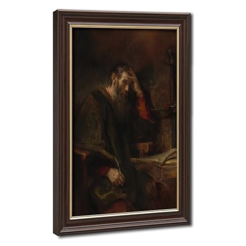 Toile The Apôtre Paul Rembrandt pour sublimer l'ambiance de votre bureau