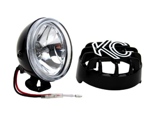 Lámpara LED KC HiLiTES Rally 400 4" 55w Negra miniatura 1