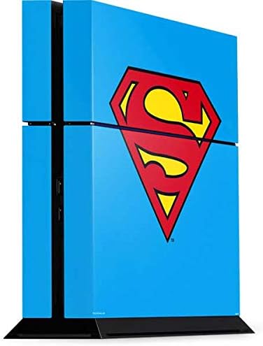 Skinit Decal Gaming Skin Compatible with PS4 Console - Officially Licensed Superman 2025 Superman & Krypto Watch The Earth Design