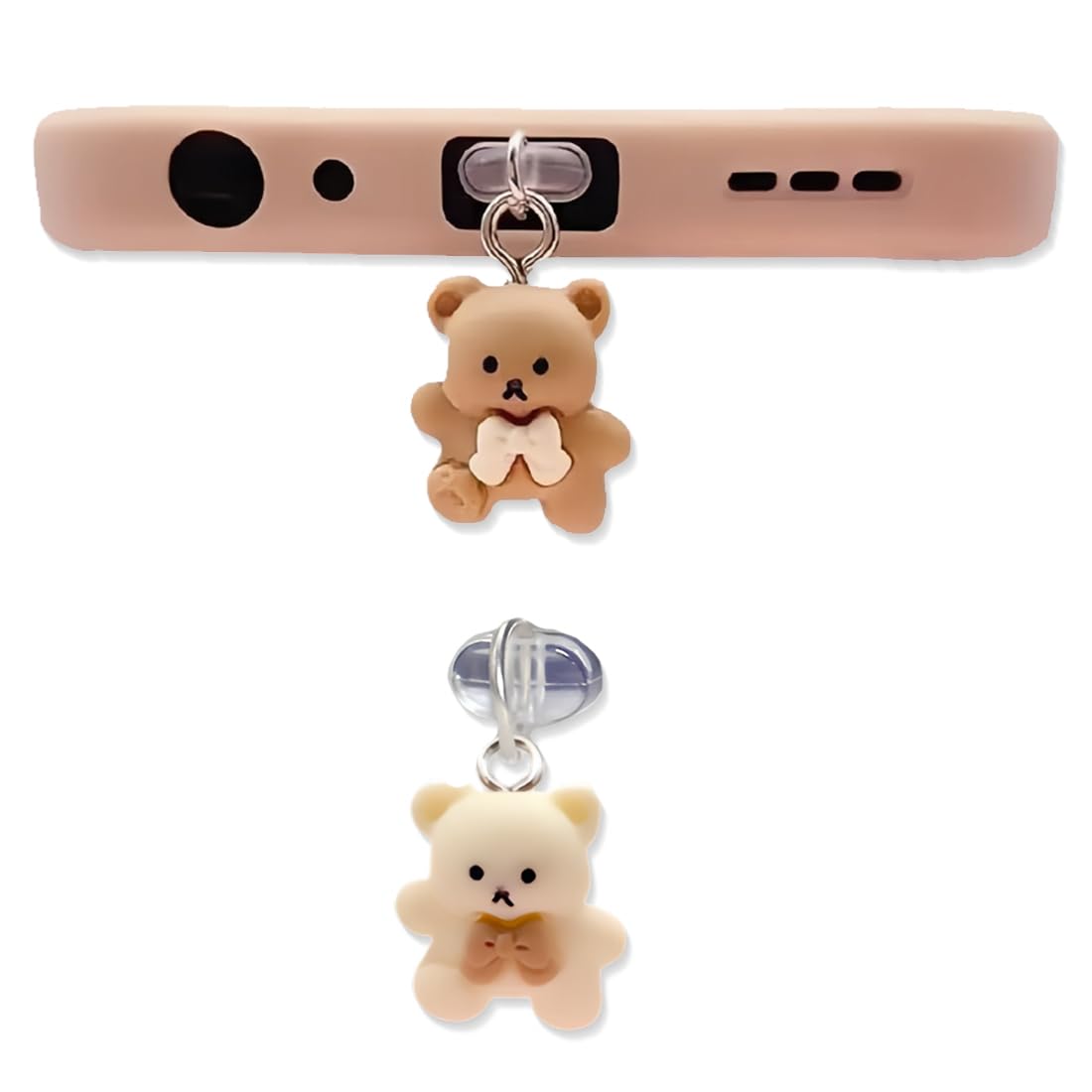 5 Tappi Antipolvere In Silicio Per IPhone 12/11/XR/X/8 E IPad Lightning - Proteggi Porta Di Ricarica E Jack - 2