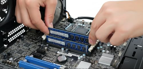 Image of 8GB DDR3L 1600MHz Desktop RAM Memory Upgrade for SK hynix - PC3L-12800U 240-Pin UDIMM 1.35V Dual Voltage Non-ECC 2Rx8 Dual Rank (HMT41GU6AFR8A-PB)