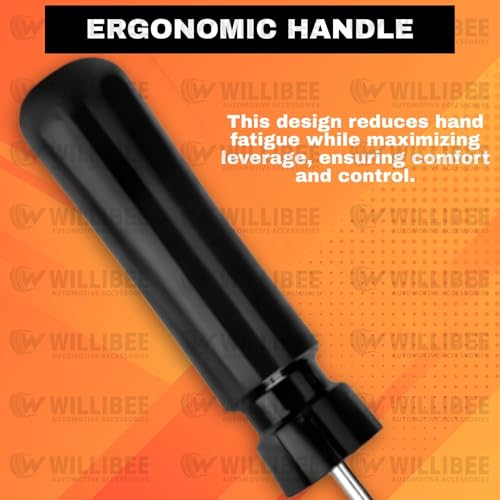 Image of WILLIBEE 8-in-1 (Pack of 10 Strips) Tubeless Tyre Puncture Repair Kit for Bike & Car | Heavy-Duty Puncher Kit (Includes Storage Bag) | Emergency Tyre Fix Tool Set