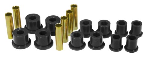 Prothane 6-1018-BL Black Rear Spring Eye and Shackle Bushing Kit