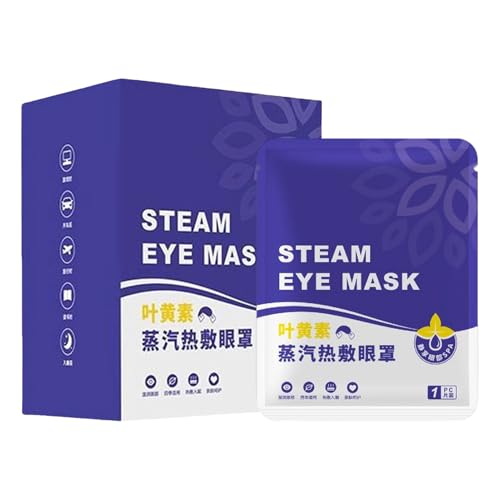 Parches Oculares De Vapor - 10 Piezas Ocular De Vapor Caliente - Relajantes para Descanso Viajes y Uso en Hogar