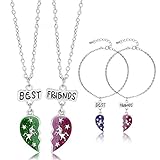 Pulsera de collar emocional: estas joyas de humor pueden cambiar sus colores según la temperatura de su cuerpo; El color incluye verde, azul, naranja, morado y otros colores.