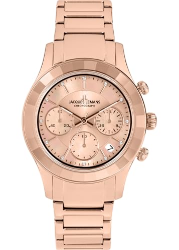 Jacques Lemans Venice montre femme en acier l'élégance autrichienne
