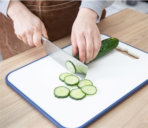 Planche à découper plastique domestique avec surface double face