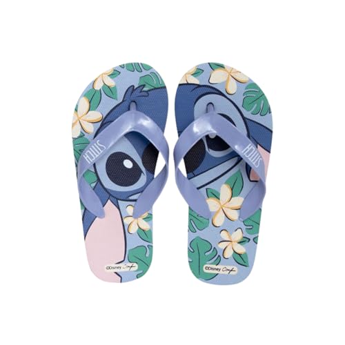 Tongs Disney Stitch anti-glisse fin des douleurs aux pieds enfants été 28-34
