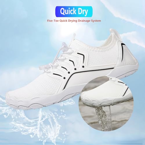 Image of Hike Barefoot Shoes Women Men Pro Water Footwear Wide Toe Box Non-Slip Unisex Athletic Outdoor Running Shoes