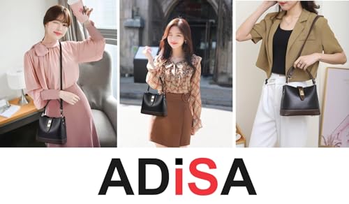 Image of ADISA Women's Girls Bucket Cross Body Bag with Sling (SL5139)