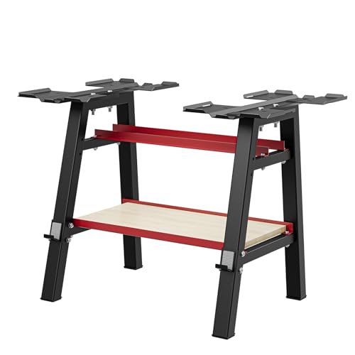 Dripex Hantelständer 3-stöckiges verstellbares Hantelregal, Gewichtslagerständer für Hanteln und Hantelscheibenständer, Platten verwendbar mit Langhantelstangen und Kurzhanteln Sportgeräte-Lagerung