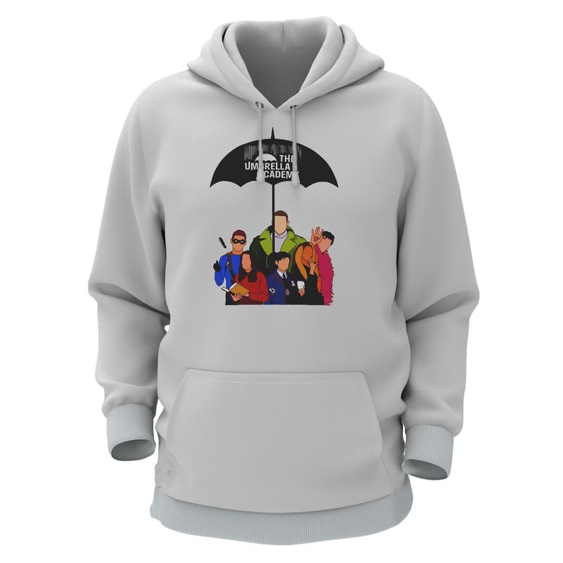 Cotton Hoodie for Men & Women | 350 GSM 100% Pure Cotton Outfit |Graphic Printed Casual Wear |The Umbrella Academy-8|-image-20