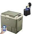 AAOBOSI 12 Volt Car Refrigerator 53 Quart (50L) & Wine Chiller Electric