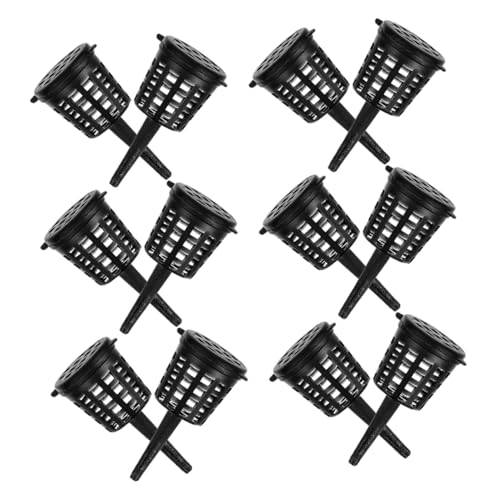 DOITOOL 120 Piezas Cestas de Fertilizante con Tapa para Orquídeas y Bonsáis Unidades Contenedores Estériles para Abono de Plantas Acuáticas y Jardinería Caja Portátil para Nutrición