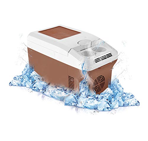 Mini-Kühlschränke,Kompakter Desktop-Mini-Getränkekühlschrank 15 Liter Fassungsvermögen Temperaturunterschied 20 ℃ Frische/Kühlung Für Camping