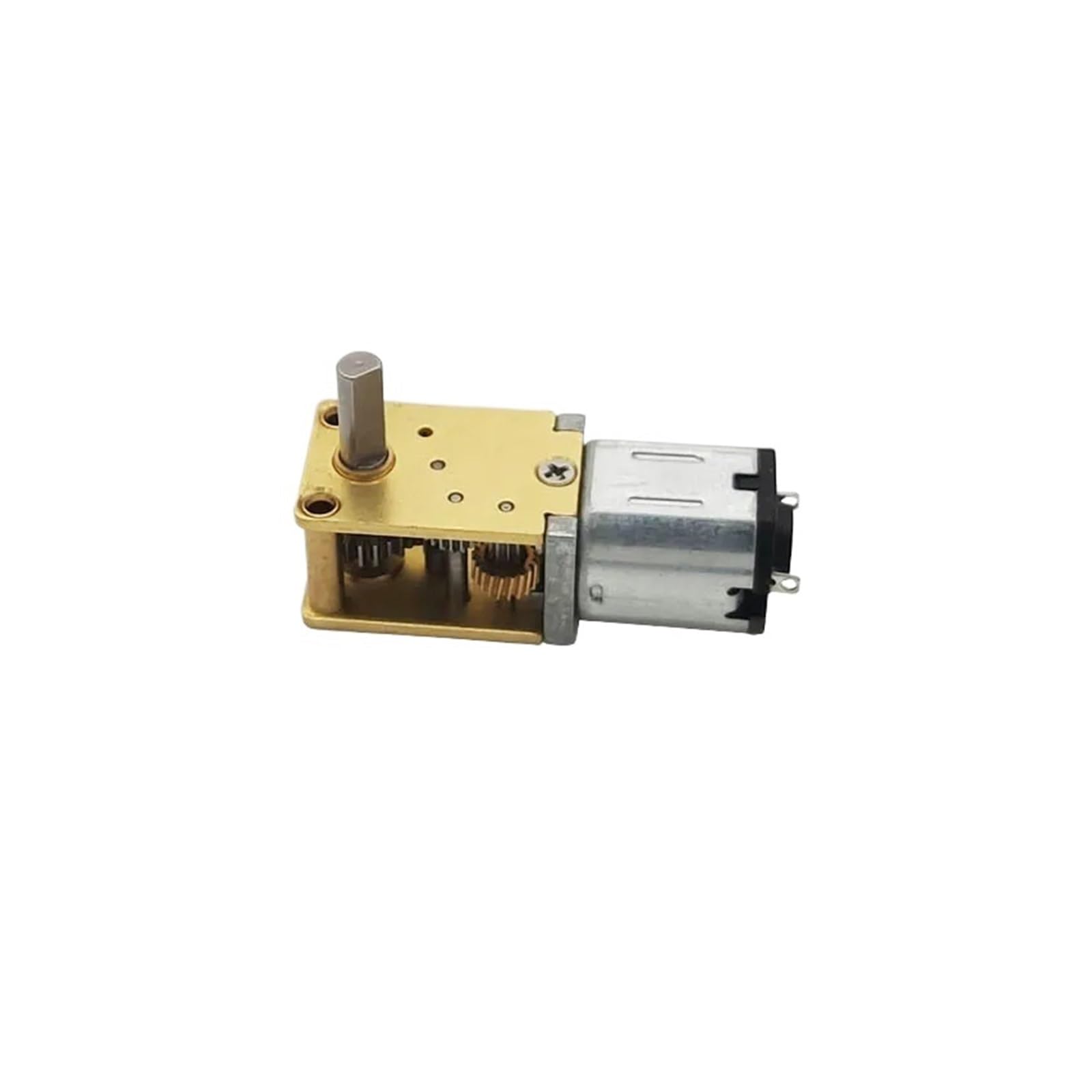 Moteur réducteur N20 12V avec engrenage métallique à 90 degrés