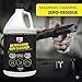 Ultrasonic Gun Cleaner Solution Concentrate + Free Cleaning Cloth | Makes 50 Gal. | Made in The USA | Gun Parts Cleaner for All Ultrasonic Machines | Highly Concentrated Firearm Cleaning Liquid