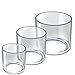 Azar 556333-SET 4", 5", & 6 Dia. Deluxe Cylinder Set for Countertop
