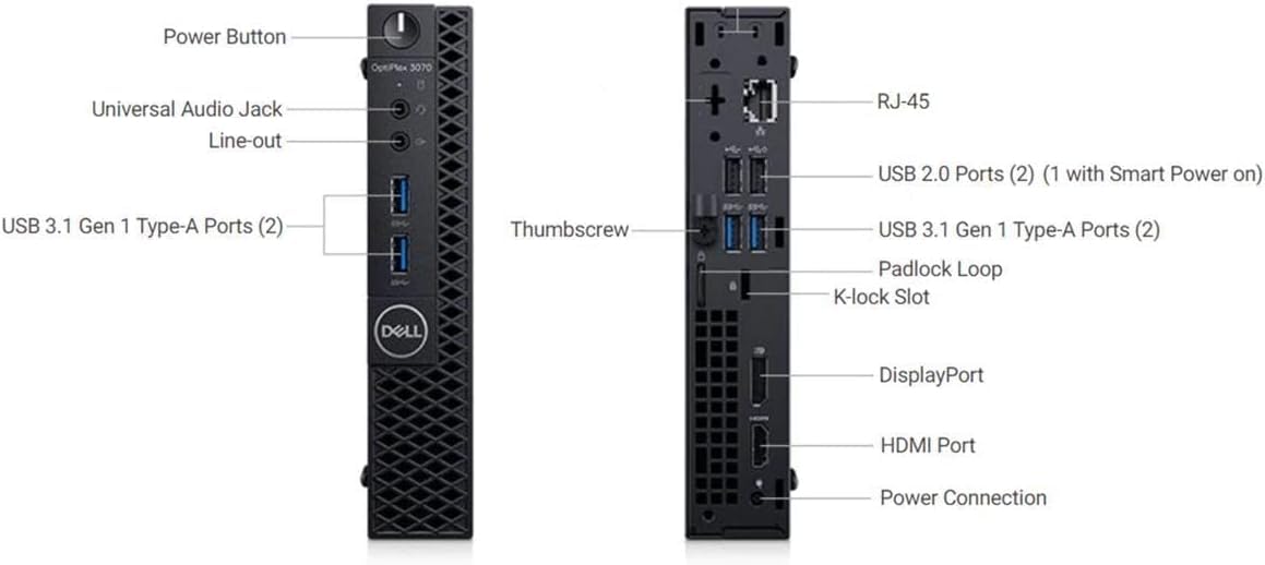Dell Optiplex 3070 Micro Pc Windows 11 Pro Intel I5 | Desertcart